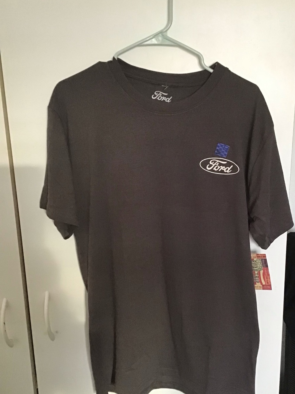 Ford Mustang Graphic T-Shirt Charcoal Grey XL